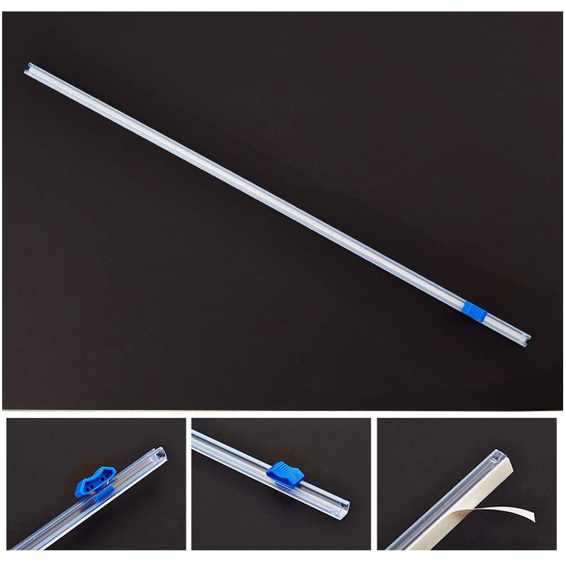 Paste Plastic Wrap Dispensers Two-Way Foil Film Cutter Food Cling Film Cutter Bothway Stretch Tite (21.6inch 3pcs)