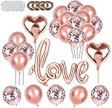valentinstag herz gif 🎈🎈【Peferkte Partydekorationen】Geeignet für Geburtstag, Hochzeit, Verlobung, Valentinstag, Silvester, Babyparty, Jubiläum, Einweihung, Taufe, Junggesellenabschied, Kommunion, Weihnachtsfeier.