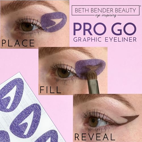 Plantillas para Delineador Beth Bender Beauty Pro Go miniatura 3