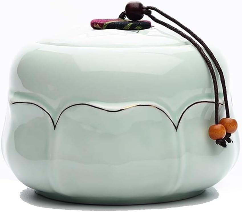 Récipient scellé céladon pour thé en vrac : pot de conservation 200 ML