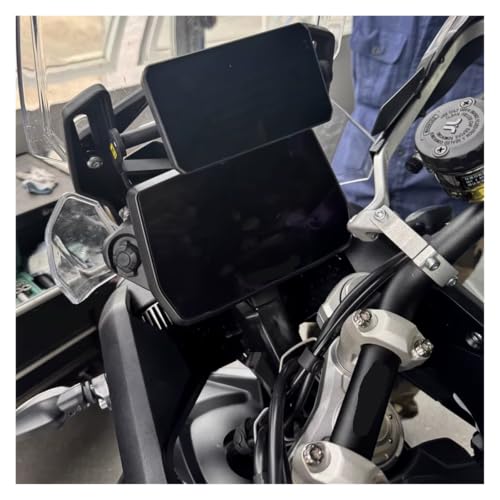 Support De Navigation Moto Tiger900 Barre Antivibration Ajustable - 3