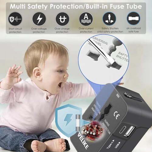 Velike Travel Adapter Worldwide thumb #4