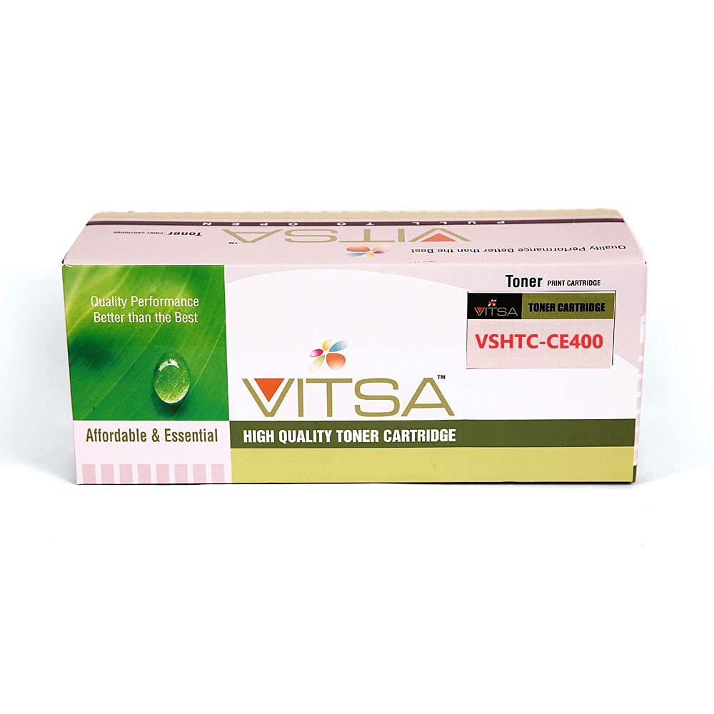 VITSA 507A / CE400A / CE401A / CE402A / CE403A Premium Toner Cartridge Compatible with HP Color Laserjet 4005 / 4005dn / 4005n (Black) (B07PHS7QJQ) Amazon Price History, Amazon Price Tracker