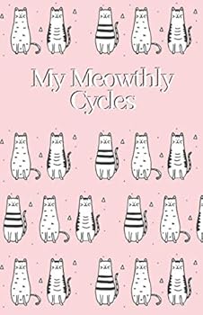 My Meowthly Cycles : Pink Classy Cat - Period Tracker - Tips and Tricks to Help with PMS Symptoms - 4 Year Monthly Calendar Log Book