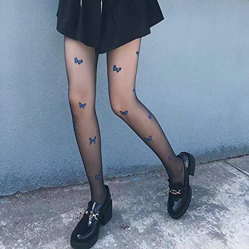 Sahabowi Women's Sheer Tights, High Waist Pantyhose, Vintage Control Top Stockings,Shaping Pantyhose Slimming Butt Lifting2