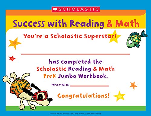 Scholastic Pre-K Reading & Math Jumbo Workbook - Image 17