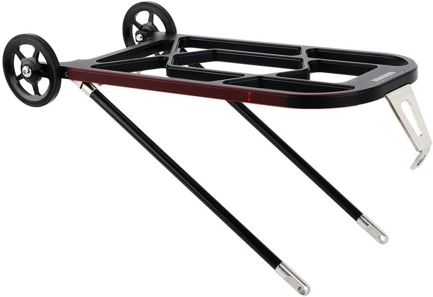 for Brompton Folding Bike Rear Rack Bike Cargo Rack CNC Alloy Mount Bicycle Pannier Rack Touring Carrier Rack