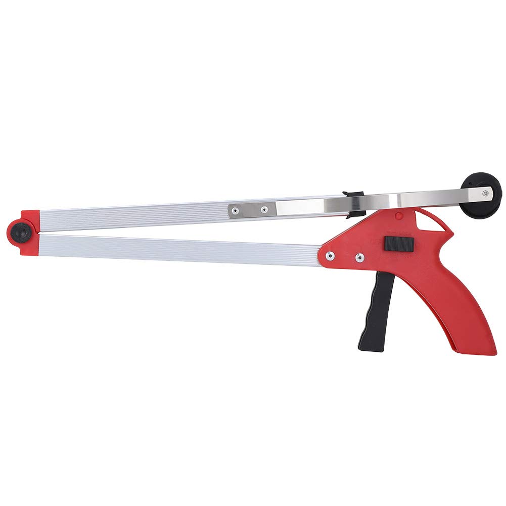 Grabber Reacher Tool for Elderly, 31.5 Foldable Picker Upper Grabber, Long Handy Mobility Aids, Reaching Assist Tool for Trash Claw Pick Up, Litter Picker, Garden Nabber, Arm