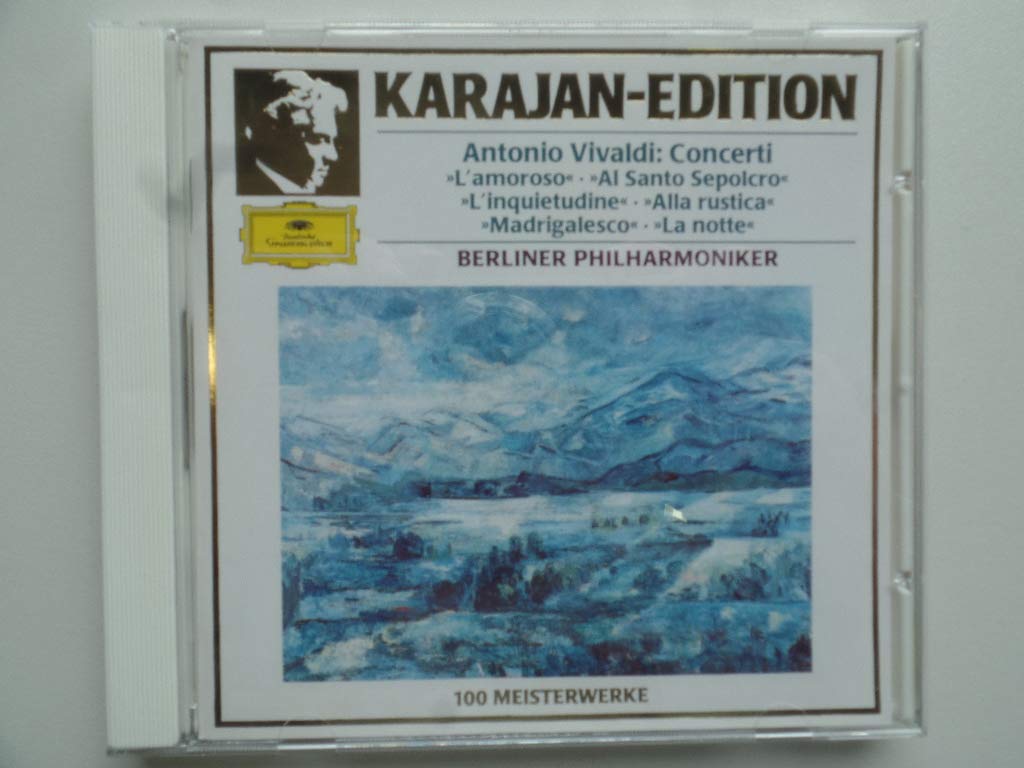 Vivaldi: Concerti; Karajan, Be [Audio CD] Berlin Philharmonic Orchestra; Karajan, Herbert Vo