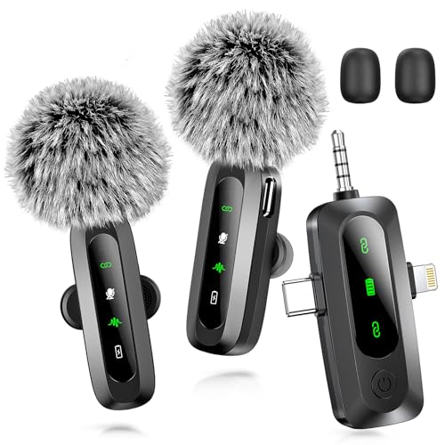 3 in 1 Mini Microphone for iPhone, Android, Camera, Utsund