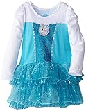 Disney Girls' Frozen Knit Dress with Cape