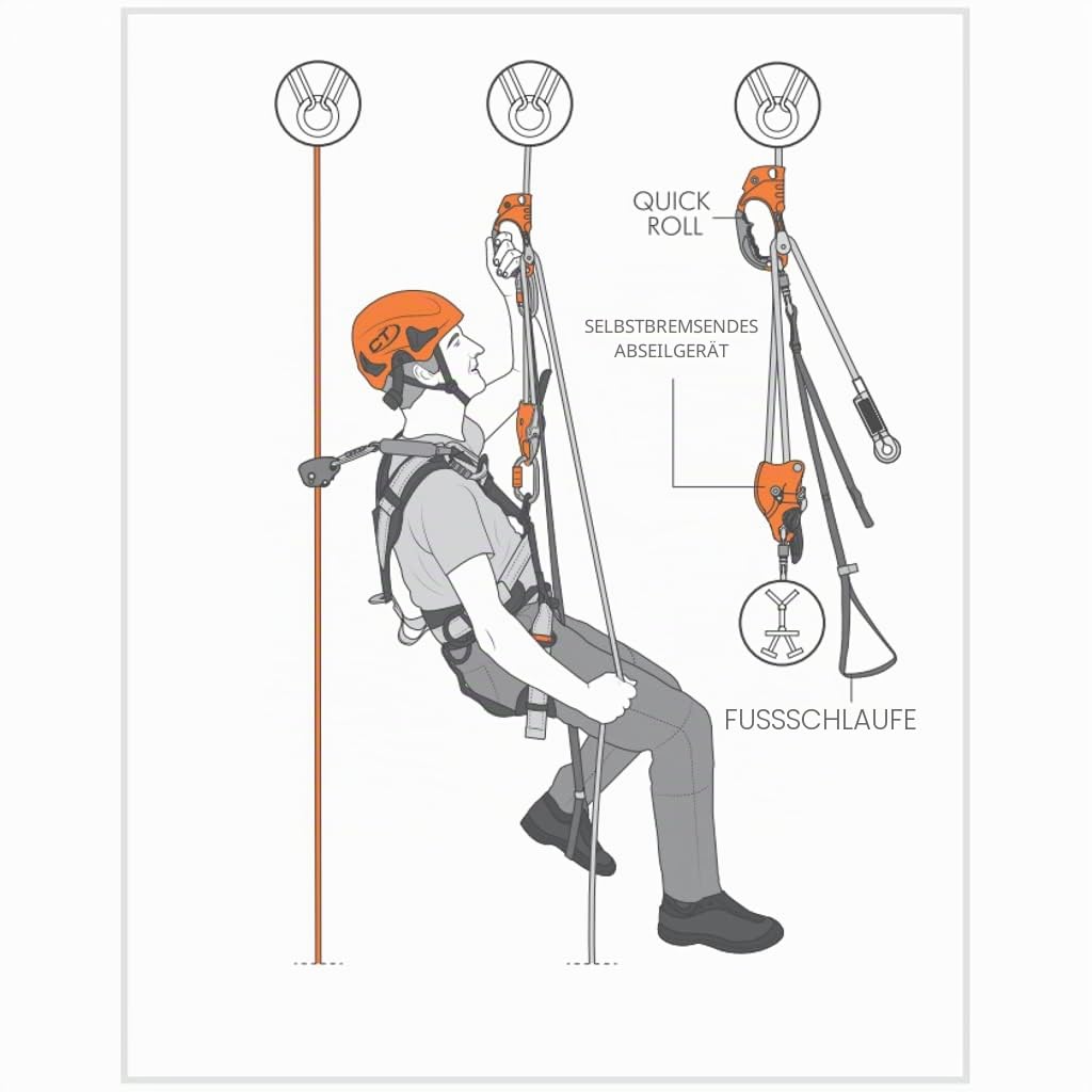 Climbing Technology Unisex – Erwachsene Quick Roll Dx Griff, Hummerrot, Einheitsgröße