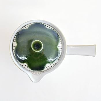 織部茶道具セット 陶器急須と湯呑み 織部茶道具セット 陶器急須と湯呑み