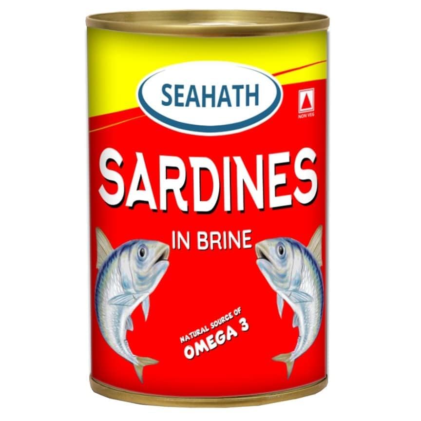 Seahaths - Canned Sardines in Brine, 400g (Pack of 12) (B0BVBCJPBZ) Amazon Price History, Amazon Price Tracker