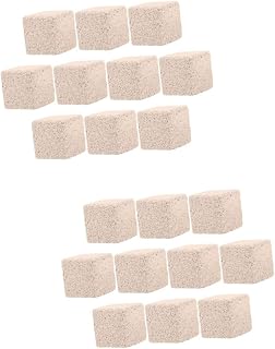 Ipetboom 20 Pçs Pet Molar Pedra Mastigar Brinquedos Pequenos Animais Gaiola Brinquedos Pequenos Animais Lava Mordidas Brinquedos Gerbil Pedra De Moer Dentes Pequenos Animais De Estimação