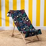 Dreamscene Swimming Towels for Kids Gaming, Black Microfibre Beach Towels for Adults Kids Gym Pool Beach Holiday Essentials Super Soft Quick Dry Towel, 71cm x 152cm