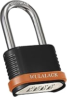 Vista 7 de Candado de combinación para exteriores, candados resistentes a la intemperie con código, combinación de candado reajustable para cobertizos, cercas