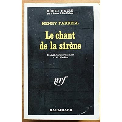 LE CHANT DE LA SIRENE