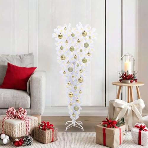 Árbol de Navidad Estable de 120 cm con Luces LED para Evitar Caídas 2