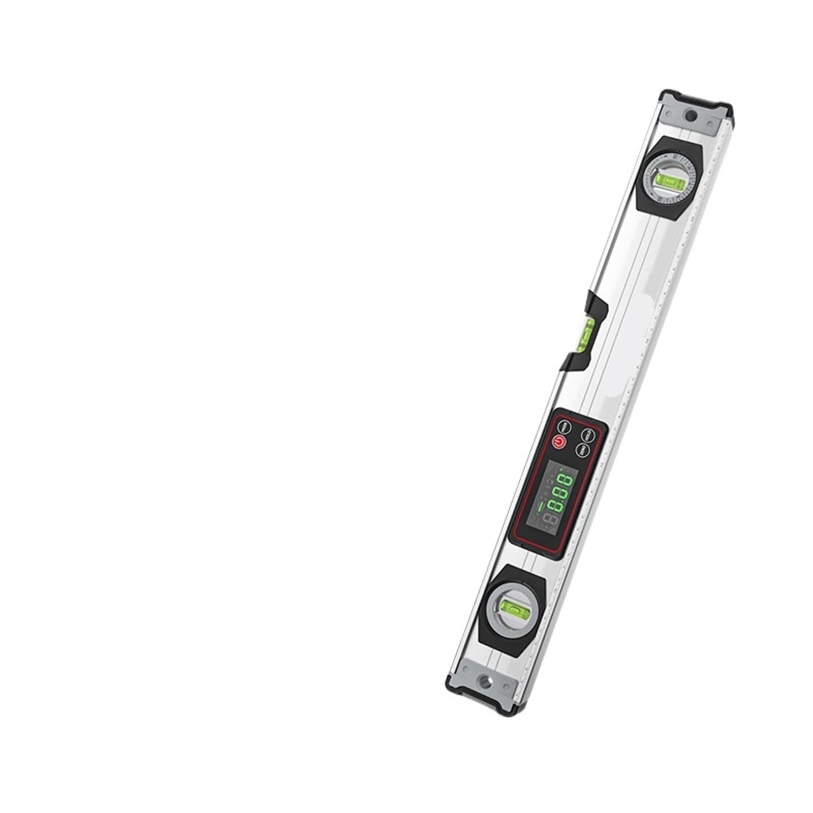 1 pz goniometro digitale angolo inclinometro magneti livello angolo pendenza righello elettronico livello con display LED(Silver -500mm)