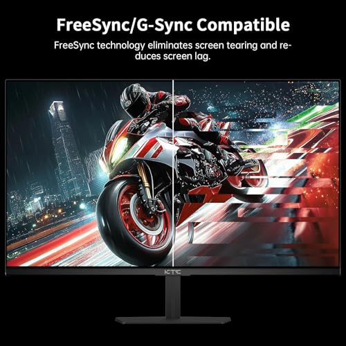 Image of KTC 24.5 Inch 400Hz Gaming Monitor, FHD 1080P 240Hz Computer Monitor, Fast IPS, FreeSync /G-Sync Compatible, HDR400, DisplayPort x2 HDMI x2, VESA, Tilt Adjustable,H25X7