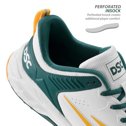 Image of DSC Endgame Cricket Shoes with Durable Rubber Studs; Professional Cricket Footwear for Batting, Bowling, and Fielding