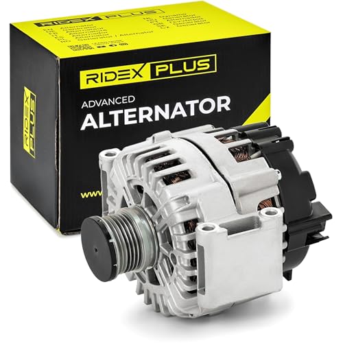 RIDEX PLUS Alternador 4G0315P 180A 14V Alternadores con polea de rueda libre