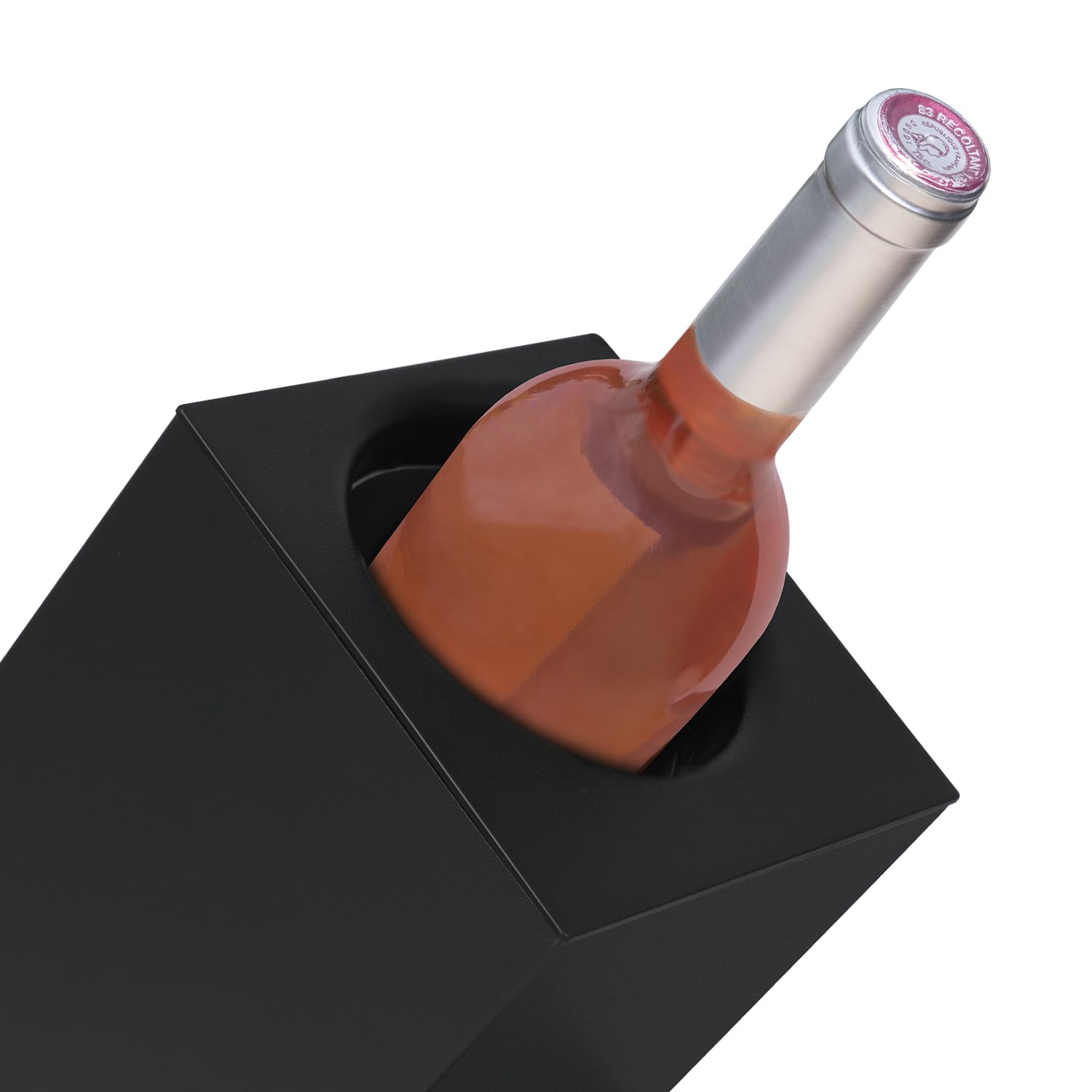 H.Koenig Rafraichisseur à vin LVX26, Vin blanc, Vin rouge, Rosé, Champagne, Jusqu'à 9cm de diamètre, Température réglable de 5° à 18° celsius, Contrôle digital, Puissance : 72 W