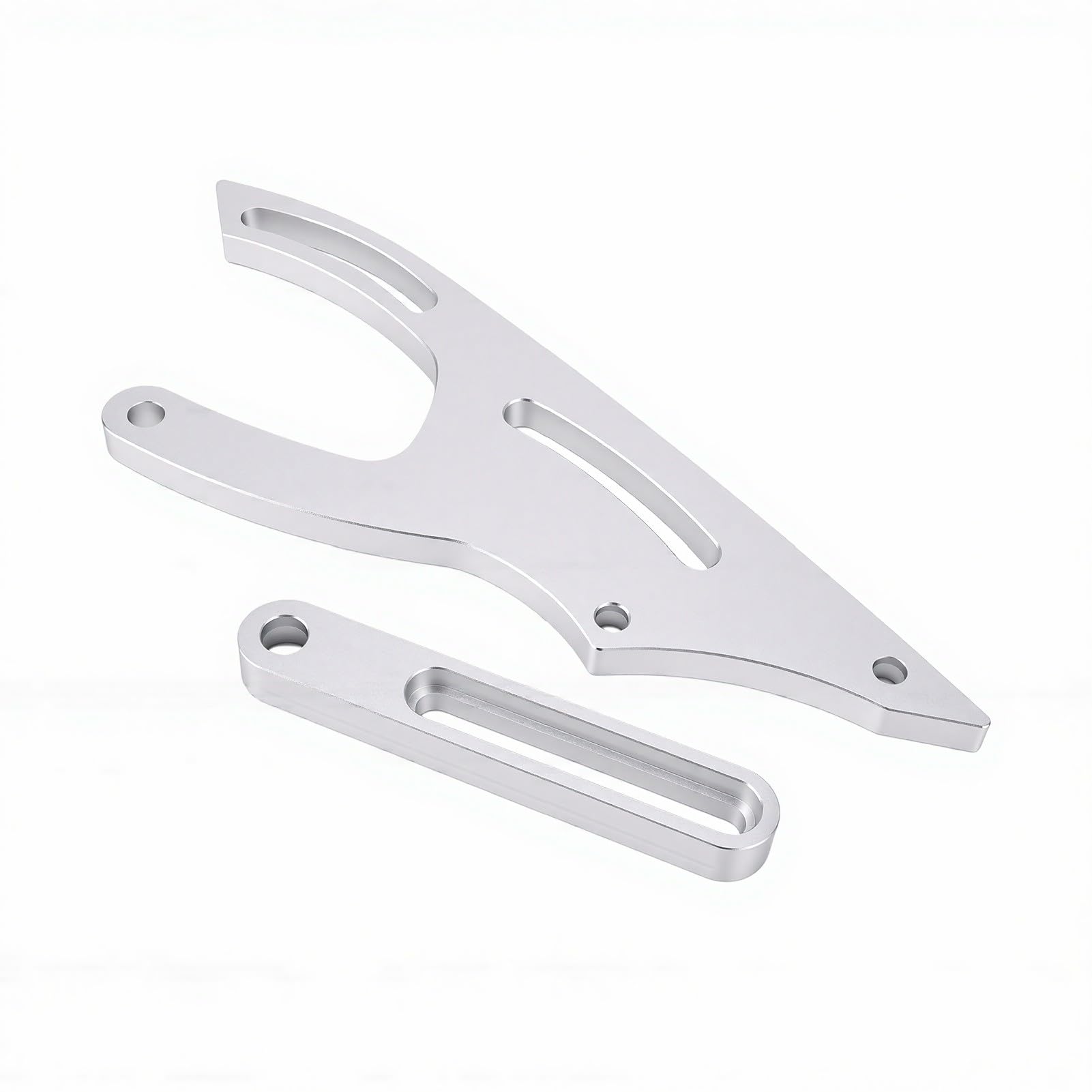 Generic Zestaw Wsporników Układu Wspomagania Kierownicy z Małym Blokiem Precyzyjne Aluminium Obrabiane CNC Pasuje do 289 302 351W Konfiguracja Paska V 22 szt.