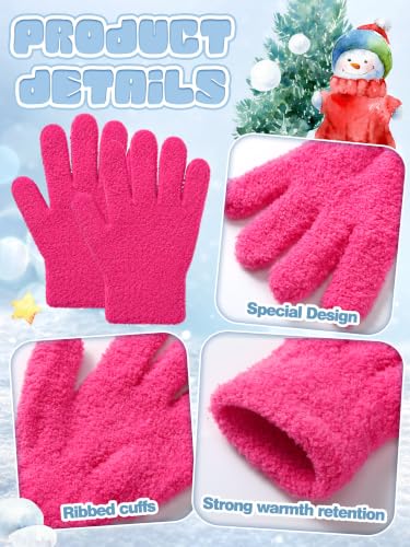 Image of EBOOT 3 Pairs Winter Kids Gloves Warm