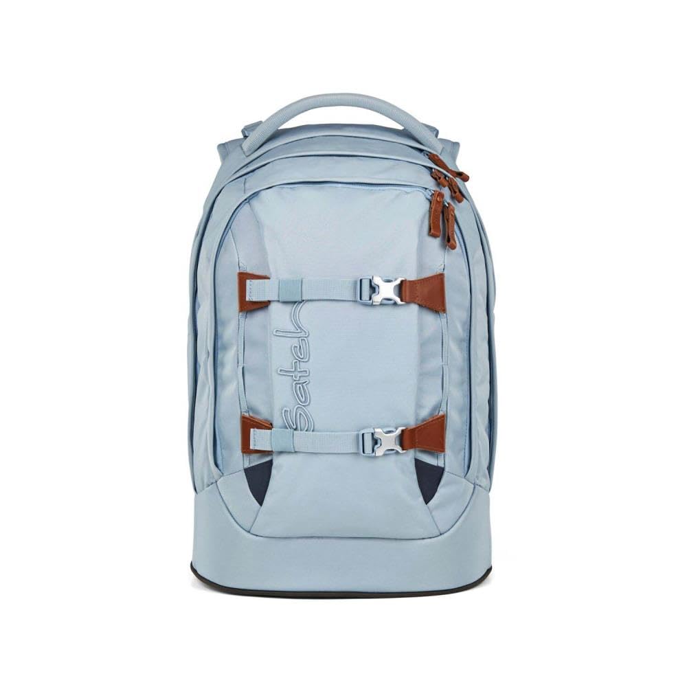 Satch Pack Nordic Skandi Edition Schulrucksack Set 3tlg. inkl. Schlamperbox und Sportbeutel (Nordic Ice Blue)