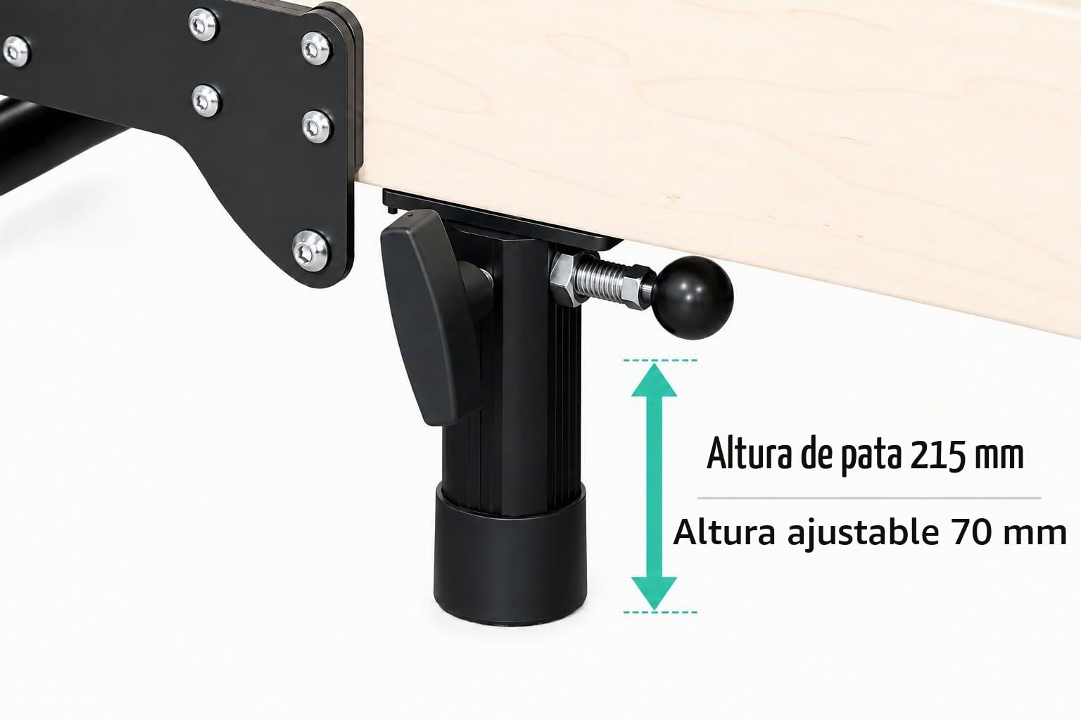 Reformer F1 – máquina profesional plegable para pilates para uso doméstico y de estudio, madera de arce compacta con muelles y accesorios