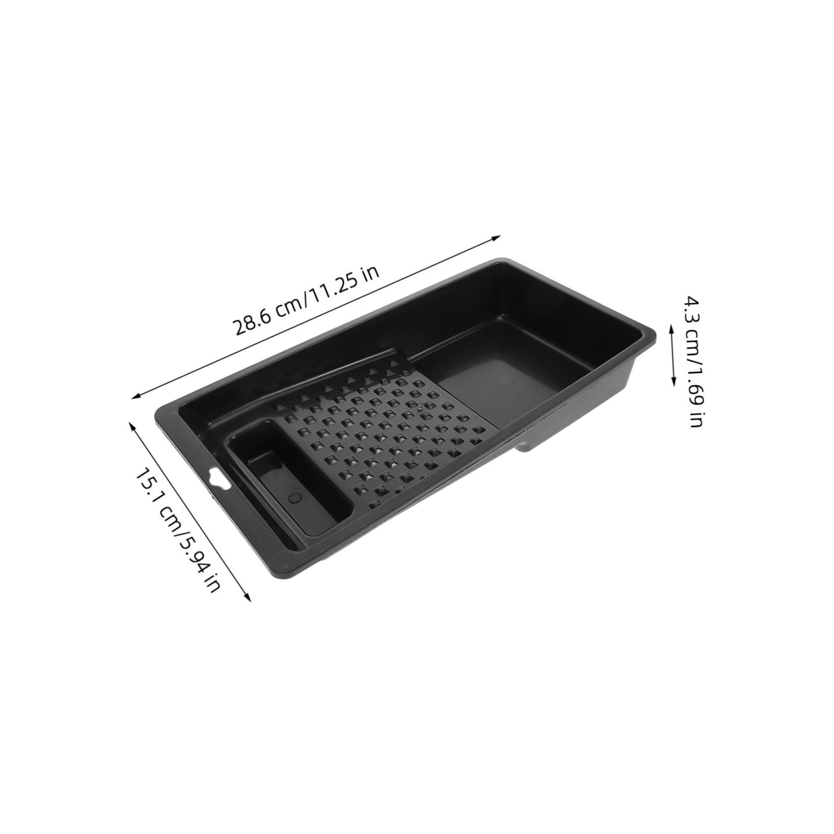 SHINEOFI 5 Pezzi Vassoio per Pittura Resistente Vaschetta per Facile Riutilizzabile per Progetti Decorazione e Ristrutturazione