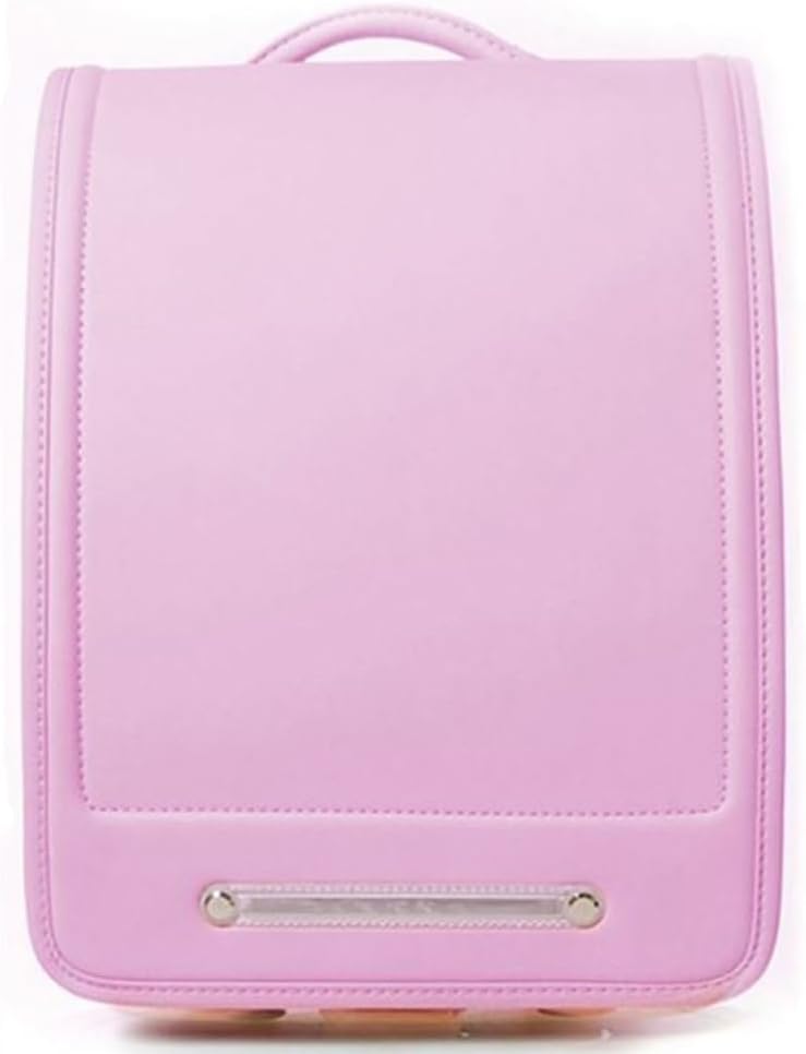 Star-Wind Ransel Randoseru automatic Japanese School bags for boys girls Senior PU leather light weight Rain Cover