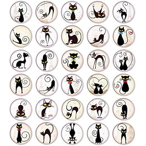 MORCART Cat Magnets for Fridge Refrigerator Locker Cute Funny Magnets Kitchen School Cabinets Classroom Whiteboard Office Cubicle Magnetic Board Decorative Magnets Gifts for Adults Kids Cover