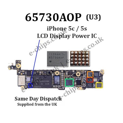 aop Lcd Display Power Ic For Iphone 5c 5s U3 Iphone 6 6 Plus U1501 Iphone 7 7 U3703 1 2 Or 5pcs 5 Amazon Co Uk Electronics Photo