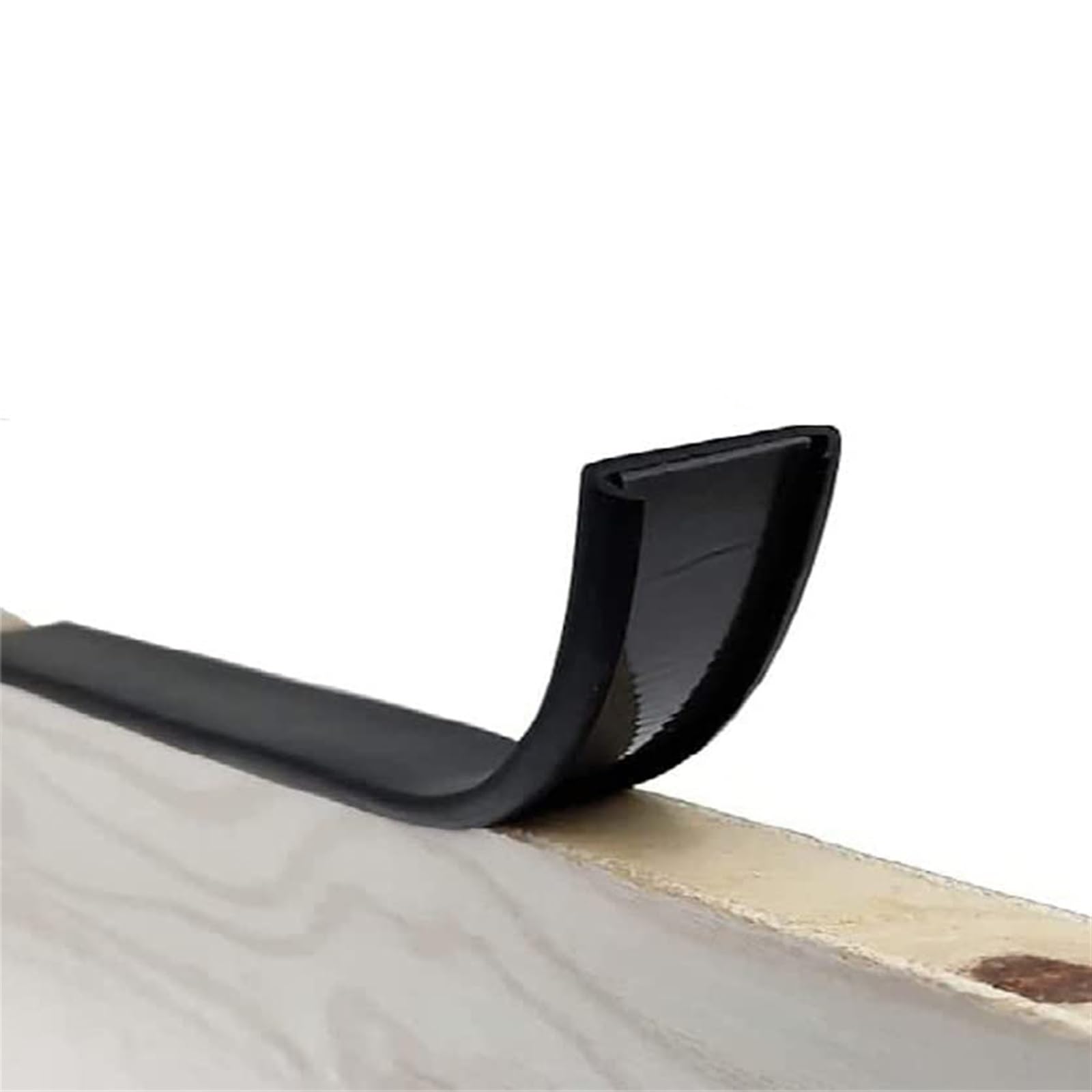 FRZXBKW 9-40MM U-Shape Edge Banding, 5M/16.4ft Self Adhesive Veneer Edging,TPE Flexible Furniture Edge Protector for Cabinet Repair Furniture Restoration