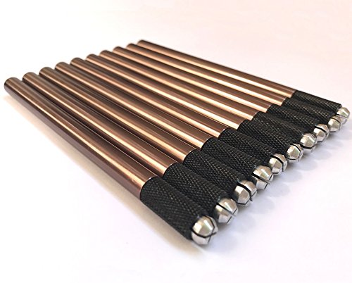 Brows Microblading-Werkzeug, 10 Stück, manuelle Mikroklinge Nadelhalter, permanentes Make-up-Zubehör - QMYBrow Cover