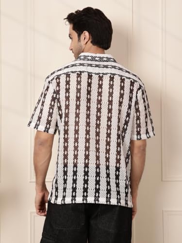 Image of WROGN Men's Shirt | All-Over Print | Comfort Fit
