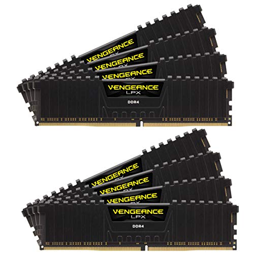 Image of Corsair Vengeance LPX 128GB (8x16GB) DDR4 3600 (PC4-28800) C18 Memory Kit for Intel X299 PC (CMK128GX4M8X3600C18)
