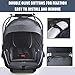 Baby Mosquito Net for Infant Car Seats,Infant Stroller and Bassinets, Carrier,Breathable with Elastic Netting for Easy Fitting, Portable Durable & Long Lasting Infant Insect Shield Netting (Black