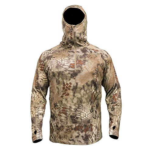 Kryptek Men's Cerdic II Quarter Zip Hoodie Highlander