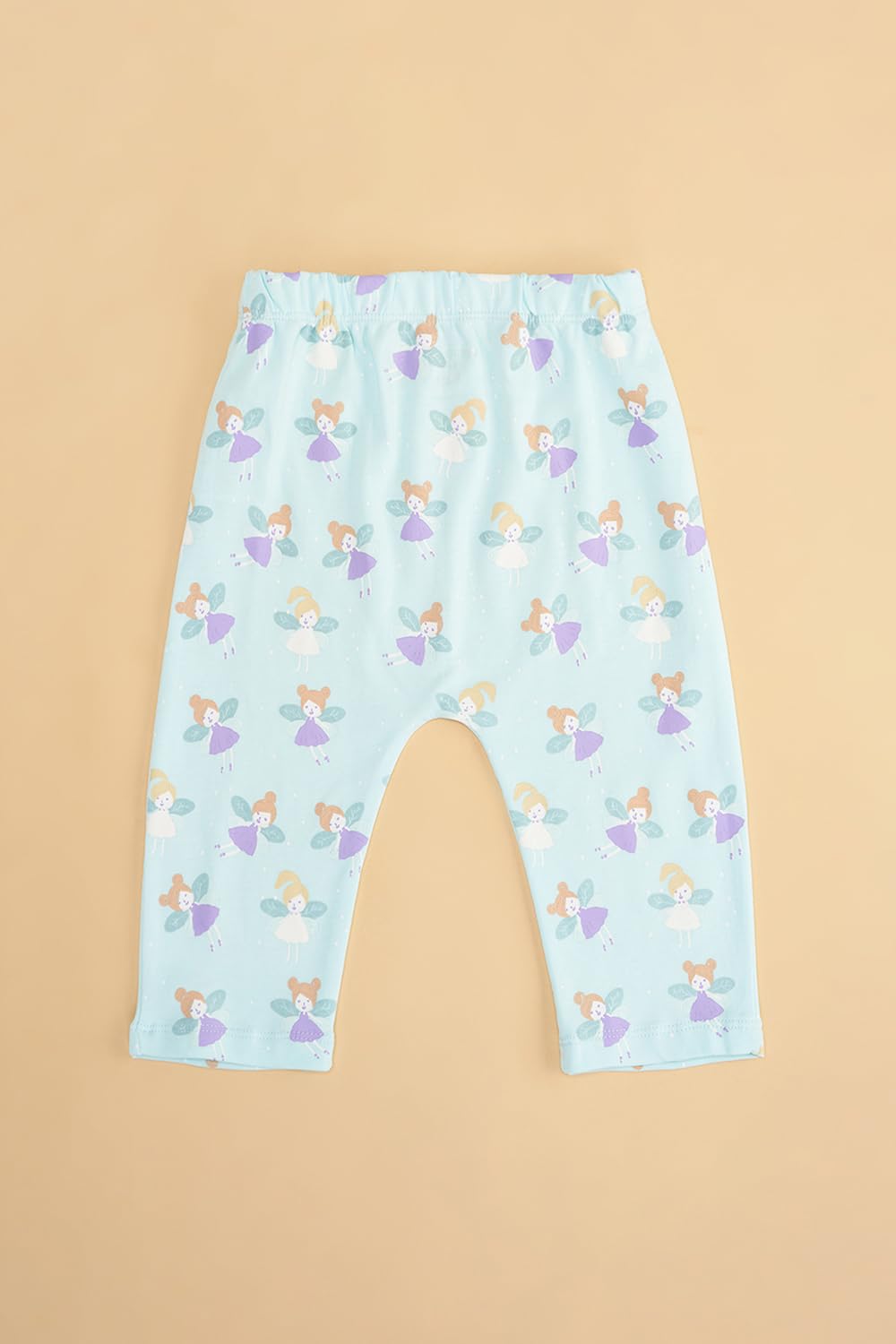 Pantaloons Baby Girl's Regular Track Pants (110138197004_Multi Multicolour - Image 2 thumbnail
