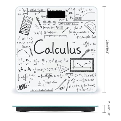 Báscula digital de baño con vidrio templado y pantalla LCD miniatura 2