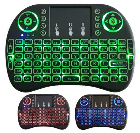 Mini Teclado Wireless Android Box, PC, SmarTV