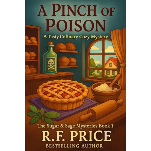 A Pinch of Poison: A Tasty Cozy Mysteries Culinary Story Audiolibro Por R.F. Price arte de portada