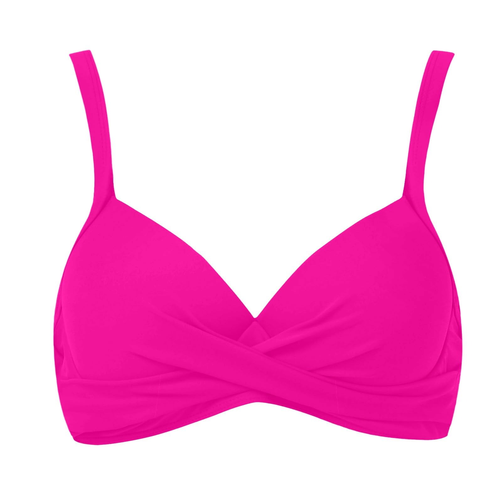 Generisch Bikini Mujer Set Traje de Baño Traje de Baño Mujer Bikini con aros Parte Superior Push Up Swimmoberteil BH Acolchado Badeanzugoberteile 2025