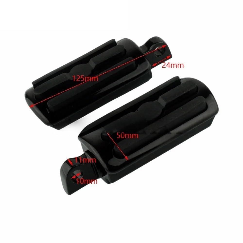 Frente Estriberas Clavijas Reposapiés De Motocicleta Con Montaje Macho para Davidson para Sportster Iron para Touring Custom para Dyna para Softail