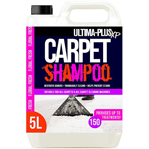 Ultima-Plus XP Carpet Cleaning Shampoo, High Concentrate Cleaning Solution for all Carpets
