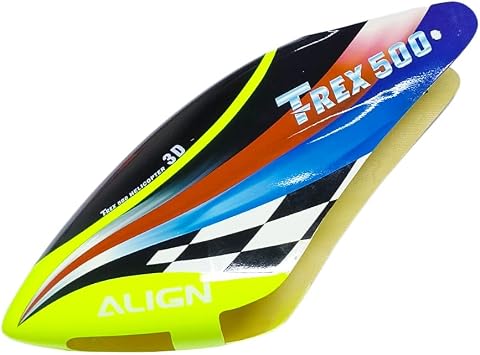 Align trex 500 ESP PRO RC Helicopter Glass Fiber Canopy Cover Green